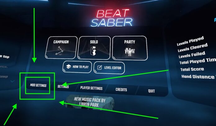 how to manually download mods for beat saber