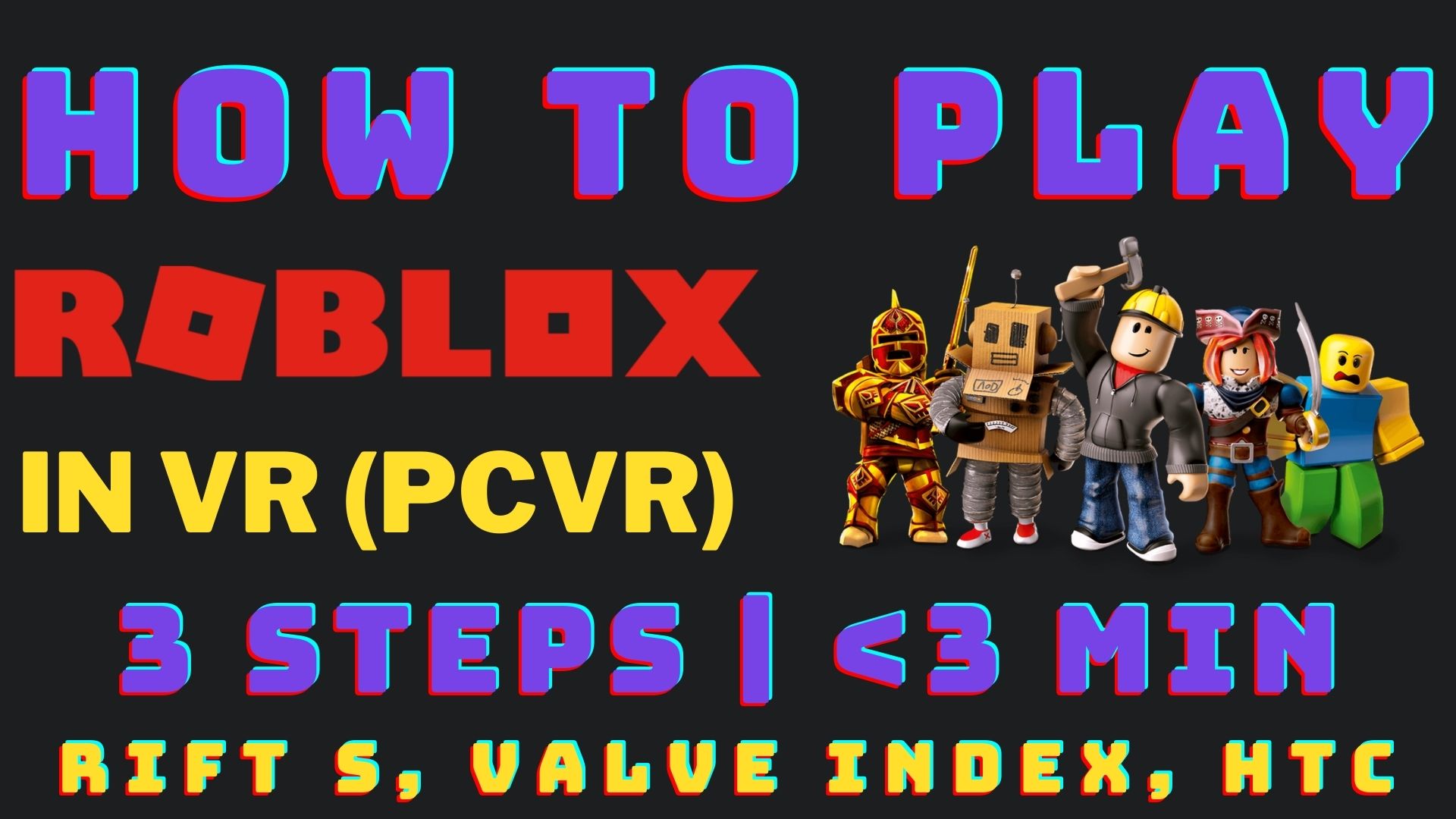 how to use roblox vr