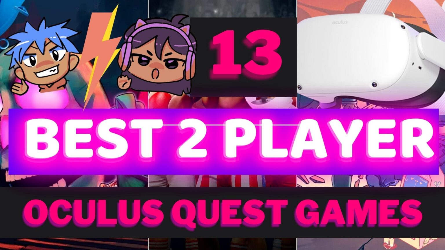 14 Best 2 PLAYER Meta Quest 2 Games COOP VR Games